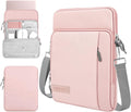Sleeve Case with Shoulder Strap for Laptop, 13.3-14", Pink | Fit Macbook Neo 13 Inch 2026 Model A3404 with A18 Pro Chip, Carrying Case with Shoulder Strap